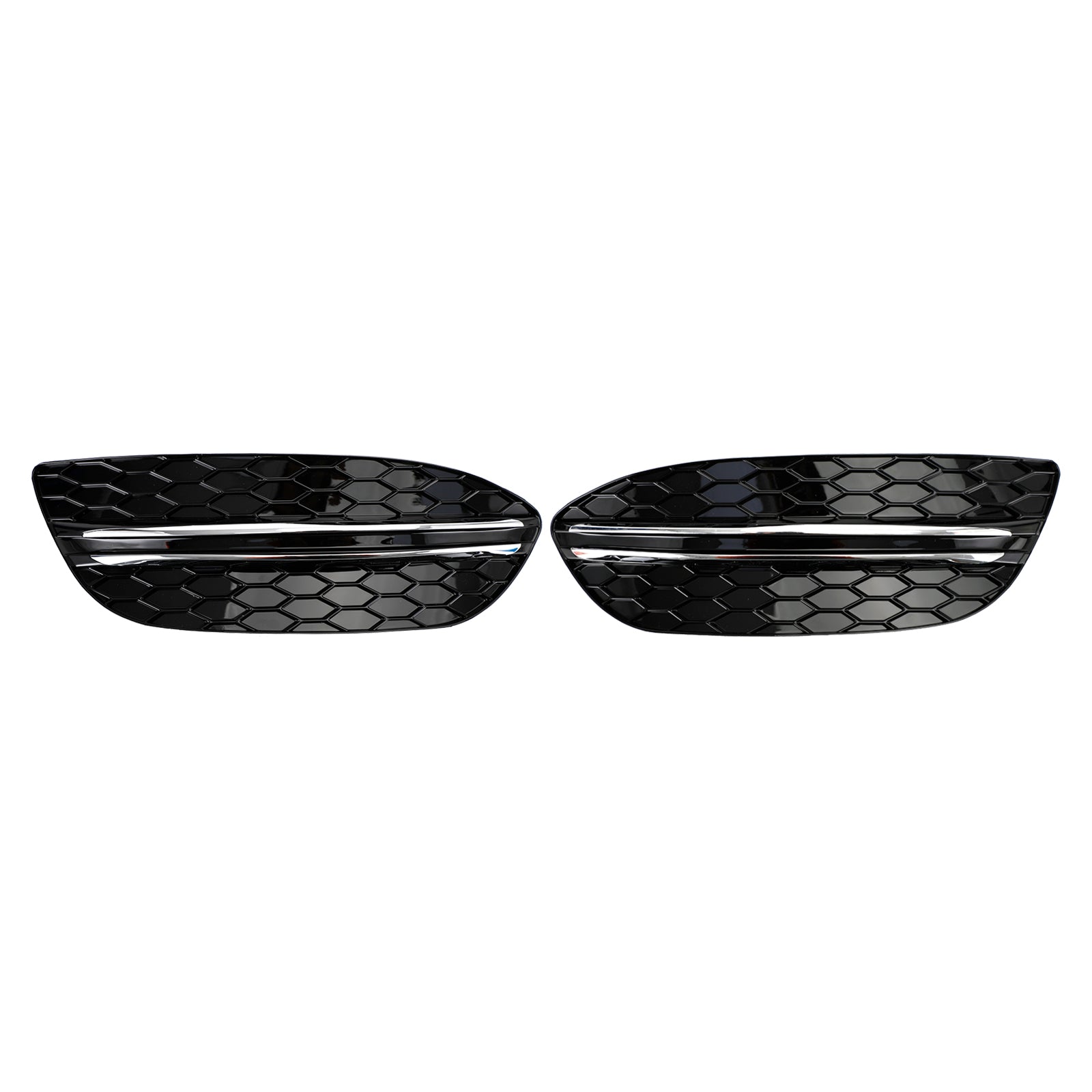 Mercedes Benz 2015-2018 C-Class W205 Base Sedan 2058850723 Honeycomb Front Fog Light Cover