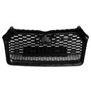 2018-2020 Audi Q5 SQ5 Grille avant en nid d'abeille Grille de remplacement de style RSQ5 Grille noire-9