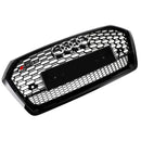 2018-2020 Audi Q5 SQ5 Grille avant en nid d'abeille Grille de remplacement de style RSQ5 Grille noire-10