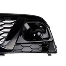 Audi Q5 FY 2017-2020 RSQ5 Style Grill Front Bumper Black Honeycomb Grille + Fog Lamp Grill-7