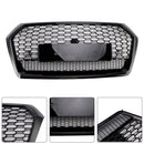 2017–2020 Audi Q5 SQ5 vorderer Wabengittergrill im RSQ5-Stil, schwarzer Ersatzgrill-5