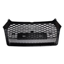 2017–2020 Audi Q5 SQ5 vorderer Wabengittergrill im RSQ5-Stil, schwarzer Ersatzgrill-9