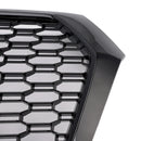 2017–2020 Audi Q5 SQ5 vorderer Wabengittergrill im RSQ5-Stil, schwarzer Ersatzgrill-8