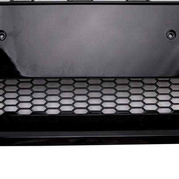 2017-2020 Audi Q5 SQ5 Front Honeycomb Mesh Grill RSQ5 Style Grill Replacement Black Grille