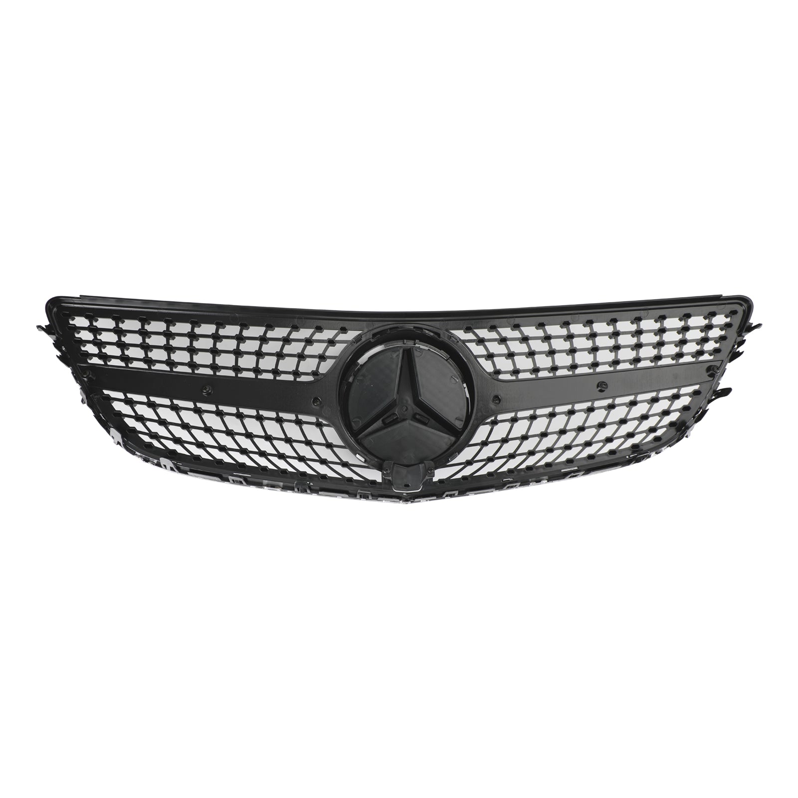 Grille de pare-chocs avant style diamant pour Mercedes Benz Classe E W207/C207 E200 E300 E400 E43 Coupé 2014-2017