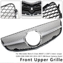 Mercedes Benz E-Class W207/C207 2014 2015 2016 2017 Coupe Diamond / OEM Style Grill Front Bumper Replacement Grille-17
