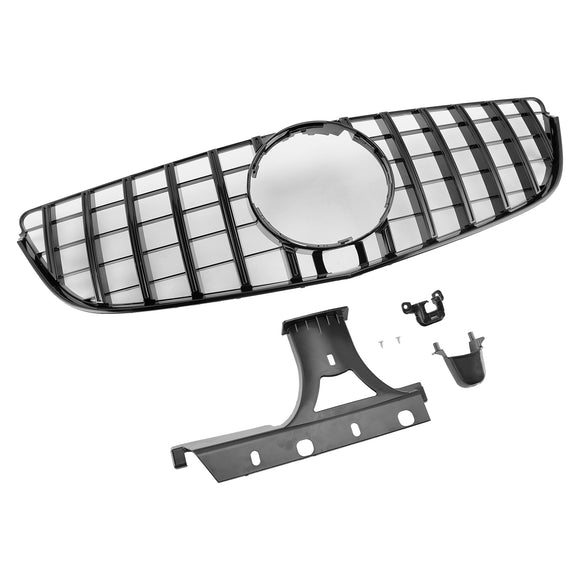 Mercedes-Benz E-luokka W207/C207 2014 2015 2016 2017 Coupe Diamond/OEM-tyylinen maski Etupuskurin vaihtomaski