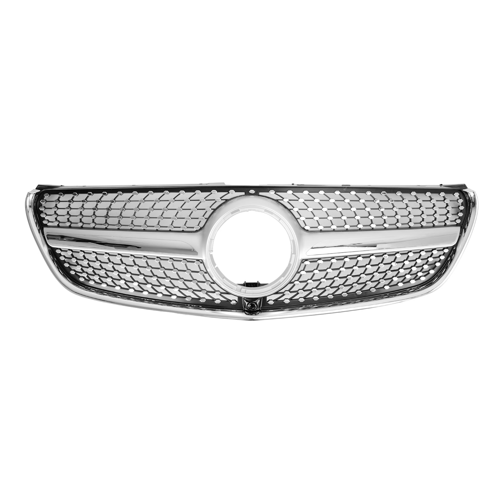 Mercedes Benz V-Class W447 2014-2019 Diamond Grill Front Bumper Chrome Grille