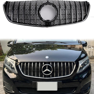 Mercedes Benz V Class 2014-03.2019 W447 Chrome Grill Front Bumper GT Replacement Grille