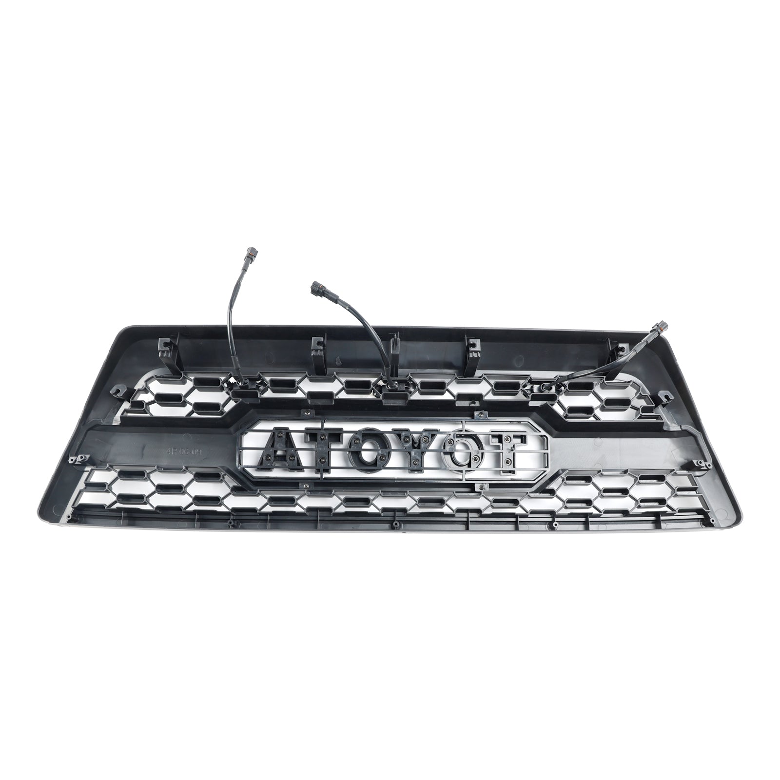 Grille de pare-chocs avant de style TRD PRO pour Toyota 4Runner 2006-2009 Grille noire avec éclairage LED