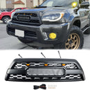Toyota 4Runner 2006 2007 2008 2009 Grille TRD PRO Calandre avant noire mate avec éclairage LED & Lettre-1