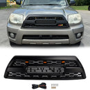 Toyota 4Runner 2006 2007 2008 2009 TRD PRO Grille Matte Black Front Grille With LED Light & TOYOTA Letter-2