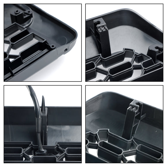 Toyota 4Runner 2006 2007 2008 2009 Grille TRD PRO Calandre avant noire mate avec éclairage LED & Lettre