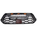 Toyota Tacoma 3. sukupolvi 2016-2023 Trd Pro Säleikkö etupuskuri, musta vaihtosäleikkö/LED<lAMP>valopalkki-6