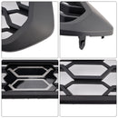 Griglia paraurti anteriore stile TRD PRO per Toyota Tacoma 3a generazione 2016-2023, griglia nera con LED & Barra luminosa-7