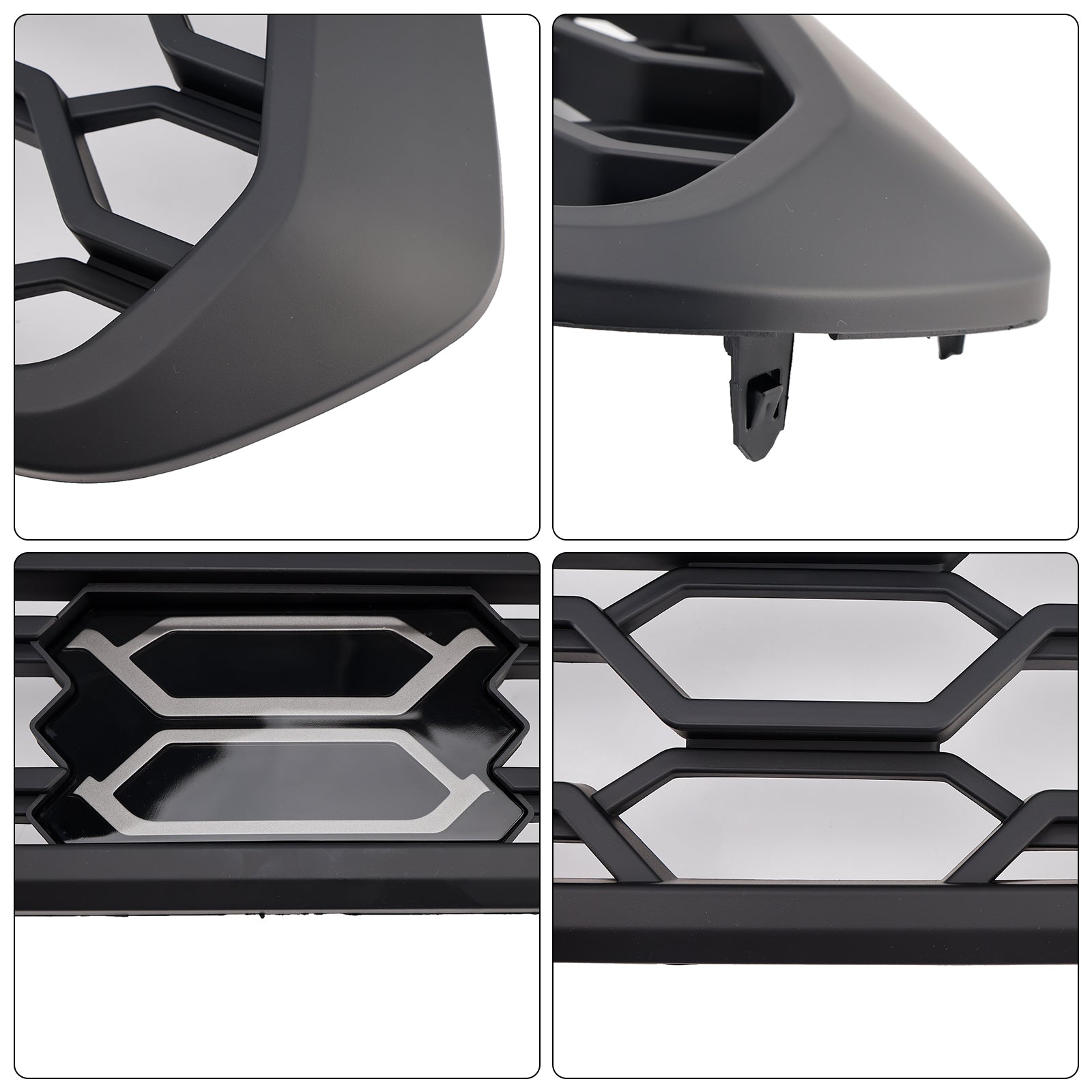 TRD Pro Light Bar Grille in stile per la griglia del paraurti anteriore nera 2016-2023 TOYOTA TACOMA