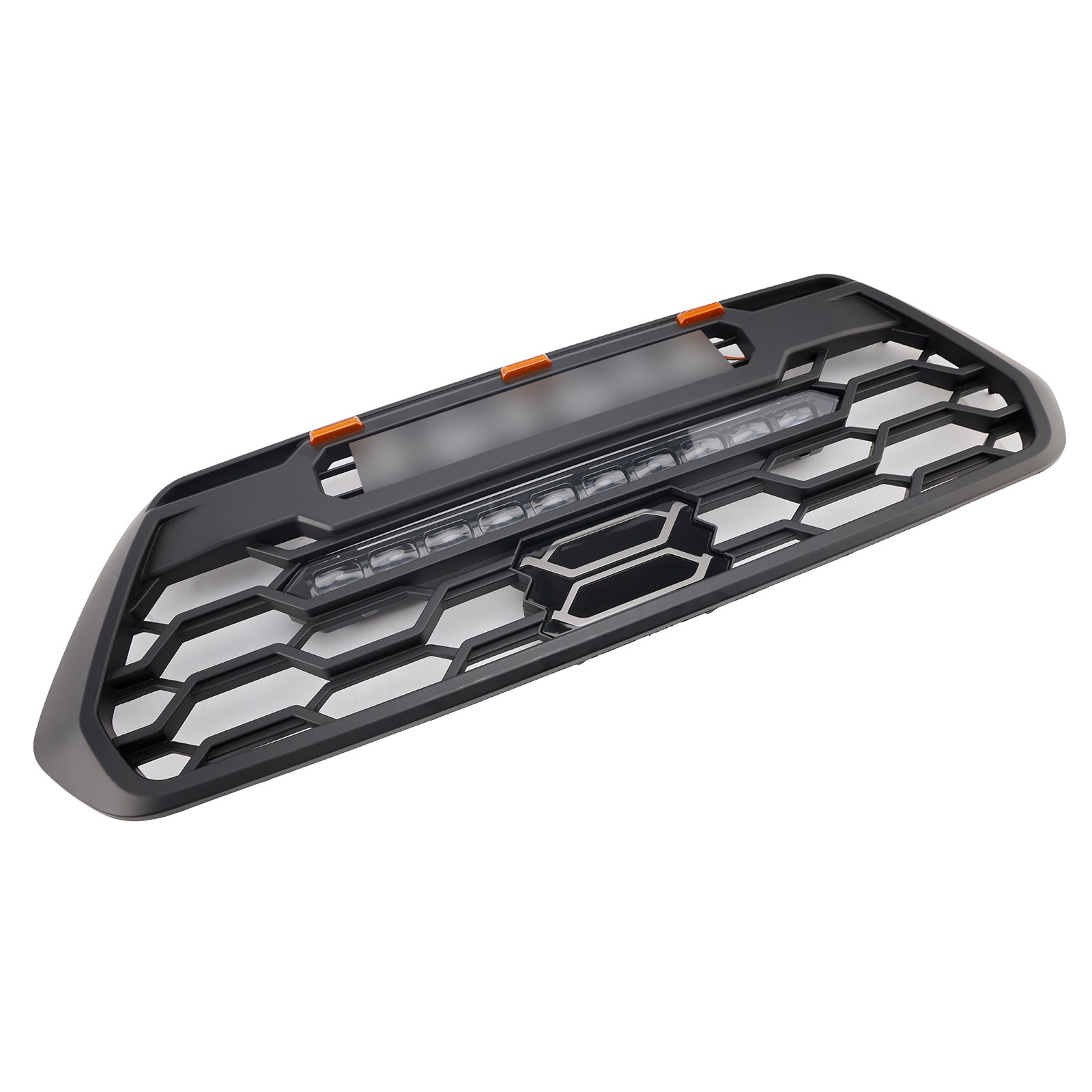 Grille de pare-chocs avant noire de remplacement avec LED pour Toyota Tacoma 3e génération 2016-2023 Trd Pro Grill & Barre lumineuse