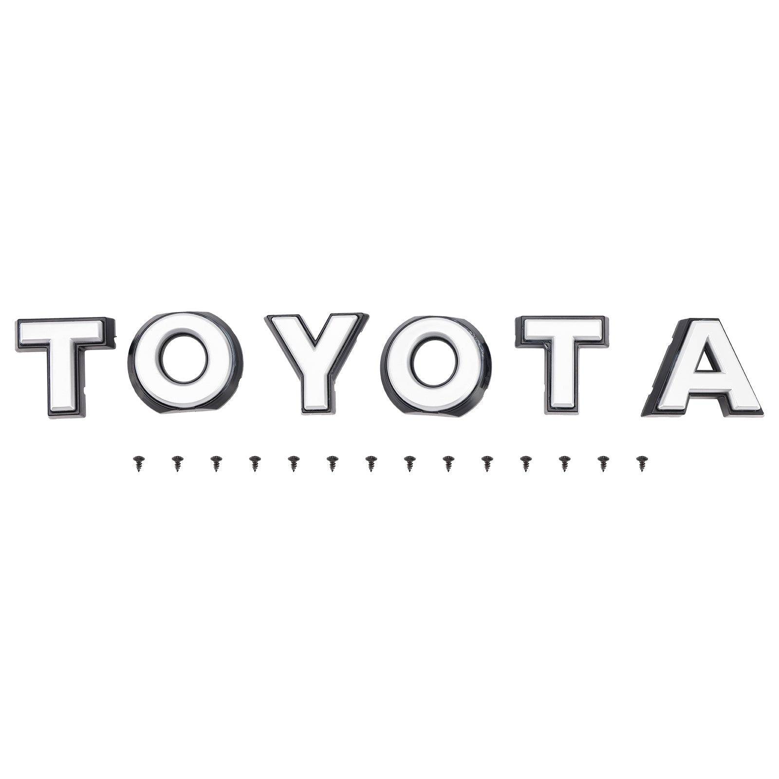 TRD Pro Light Bar Grille in stile per la griglia del paraurti anteriore nera 2016-2023 TOYOTA TACOMA