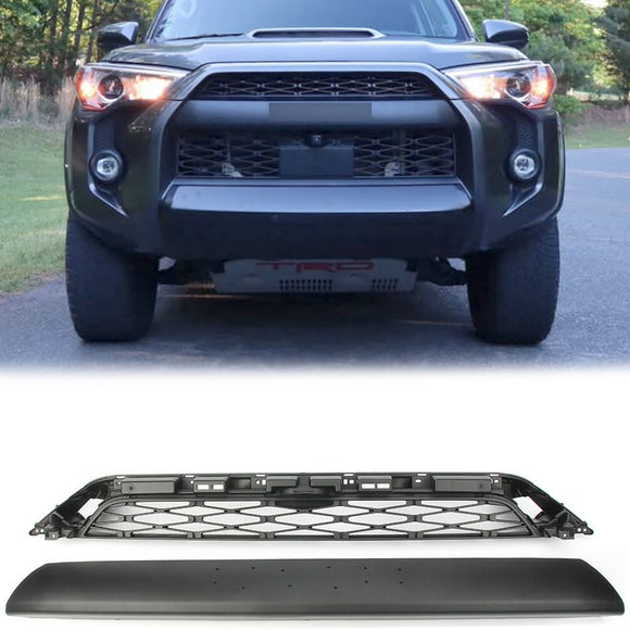 Griglia nera sostitutiva per griglia paraurti anteriore 2020-2024 Toyota 4Runner TRD PRO
