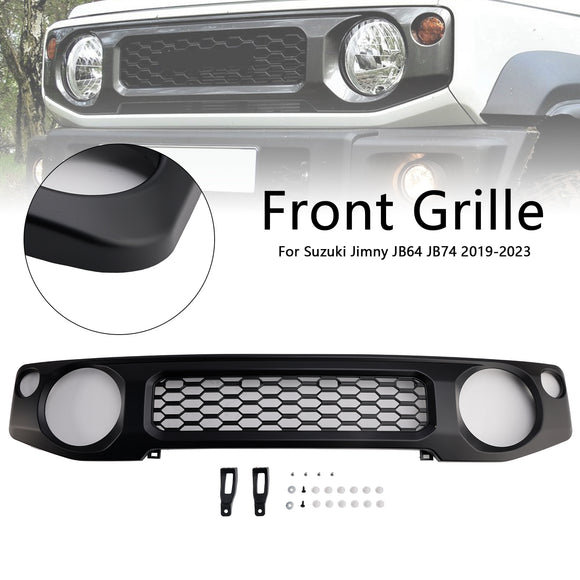 Suzuki Jimny JB64 JB74 2019-2023 Honeycomb Front Bumper Grill Genérico