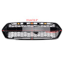 Ford Transit Custom / Tourneo Custom Grill | 2018-2023 | Gloss Black | Raptor Style | Replacement Front Grille With FORD Letter-9