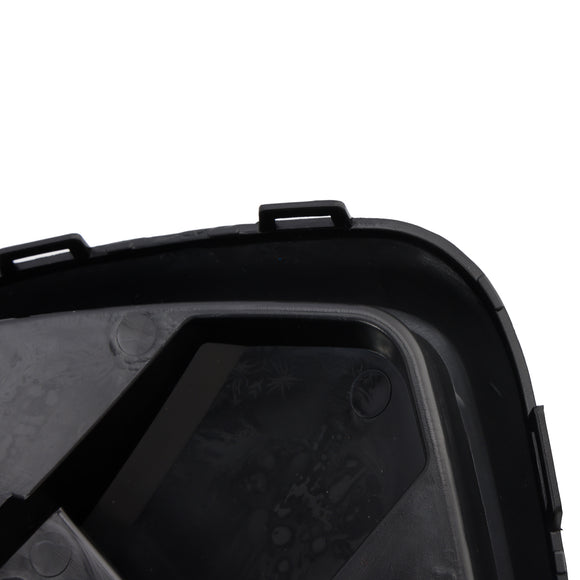 2018–2023 Ford Transit Custom, glänzend schwarzer Kühlergrill, Raptor-Stil, Waben-Oberstoßstangen-Frontgrill