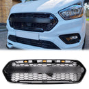 Ford Transit Custom / Tourneo Custom Grill | 2018-2023 | Gloss Black | Raptor Style | Replacement Front Grille With FORD Letter-10
