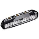Ford Transit Custom / Tourneo Custom Grill | 2018-2023 | Gloss Black | Raptor Style | Replacement Front Grille With FORD Letter-7