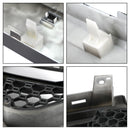 Ford Ranger T7 2015–2019 Wildtrak Raptor Style Ersatz-Frontstoßstangengrill, mattschwarzer Kühlergrill-8