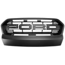 Grille de radiateur d'admission d'air Ford Ranger 2015-2019 Raport grille noire avec lumière LED blanche-17