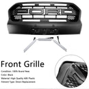 2019-2023 Ford Ranger Wildtrak Raptor Style Grille Matte Black Front Bumper Grille With LED Light-6