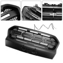 2019-2023 Ford Ranger Wildtrak Raptor Style Grille Matte Black Front Bumper Grille With LED Light-7