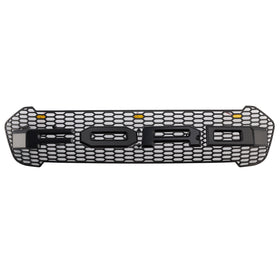 Grille de calandre de pare-chocs avant de Style Raptor pour Ford Ranger T8 2019-2023 avec LED