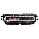 Griglia di ricambio nera opaca per griglia anteriore Ford Expedition Raptor 2018-2021 con luce a LED-2