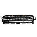 Griglia di ricambio nera opaca per griglia anteriore Ford Expedition Raptor 2018-2021 con luce a LED-12