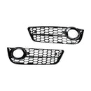 Audi A5 Standart 2007-2012 Pair Honeycomb Front Fog Light Cover Grille 1522024-1