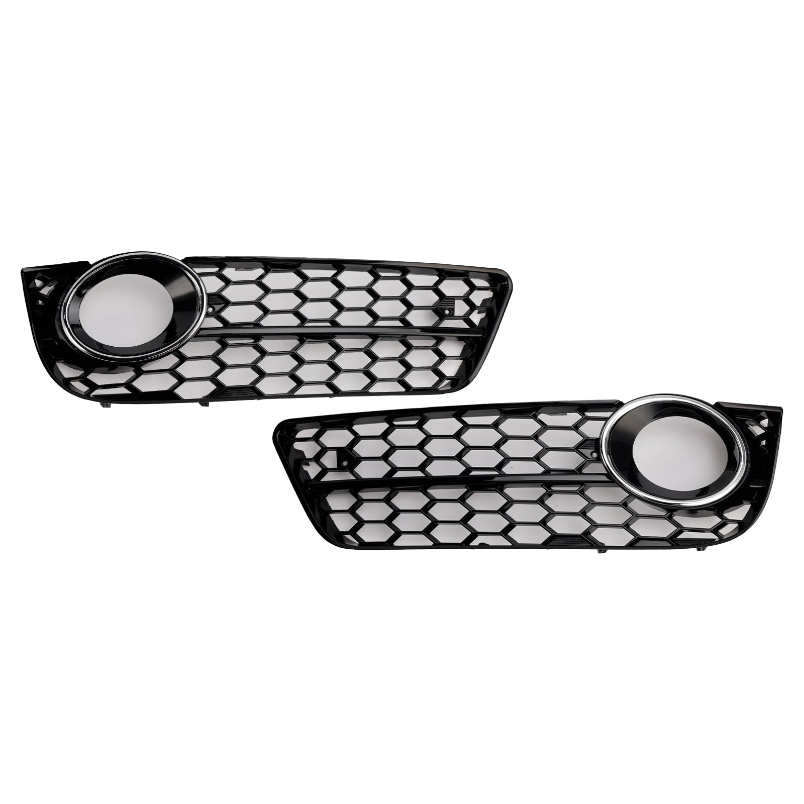 Audi 2007–2011 A5 Standart Style 1522024 Paar Waben-Nebelscheinwerfer-Abdeckungsgrill