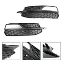 Audi A3 S-Line 8V 2013-2016 Honingraat Mistlamp Grill Voorbumper Onderafdekking Zwart Grille 8V3807681G 8V3807682G-14