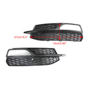 Audi A3 S-Line 8V 2013-2016 Honingraat Mistlamp Grill Voorbumper Onderafdekking Zwart Grille 8V3807681G 8V3807682G-15