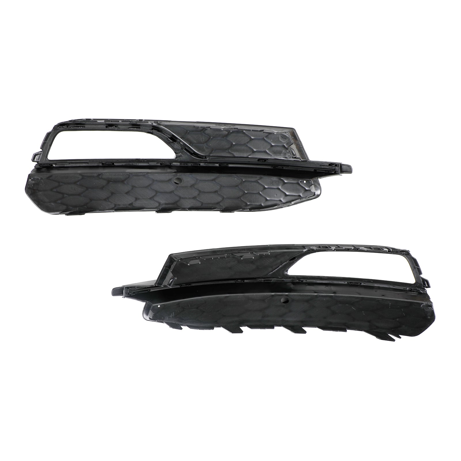 Audi A3 S-Line 8V 2013-2016 Parrilla de luz antiniebla de panal, cubierta inferior del parachoques delantero, rejilla negra 8V3807681G 8V3807682G