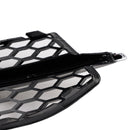 Audi A3 S-Line 8V 2013-2016 Honingraat Mistlamp Grill Voorbumper Onderafdekking Zwart Grille 8V3807681G 8V3807682G-26