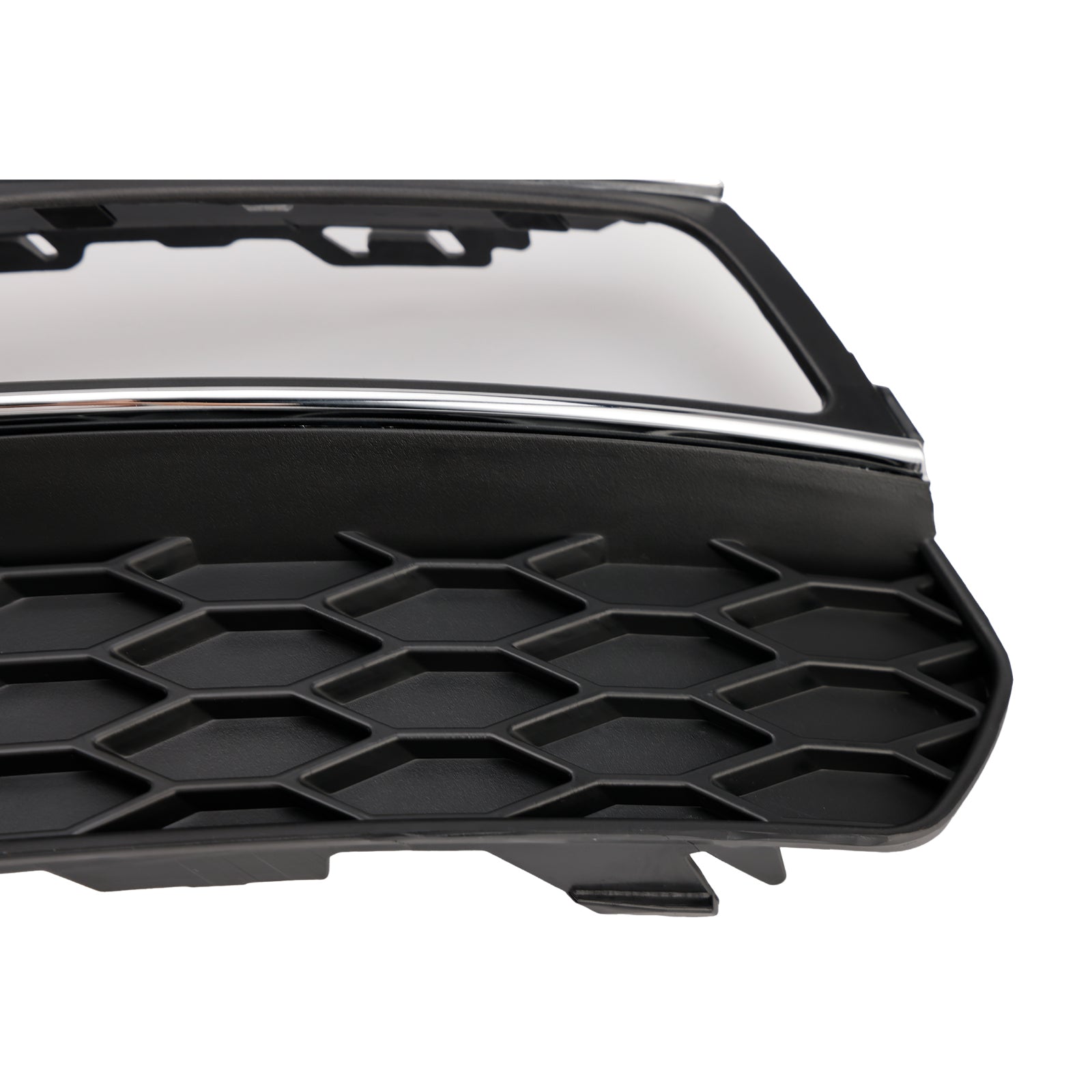 Audi A3 S-Line 8V 2013-2016 Parrilla de luz antiniebla de panal, cubierta inferior del parachoques delantero, rejilla negra 8V3807681G 8V3807682G