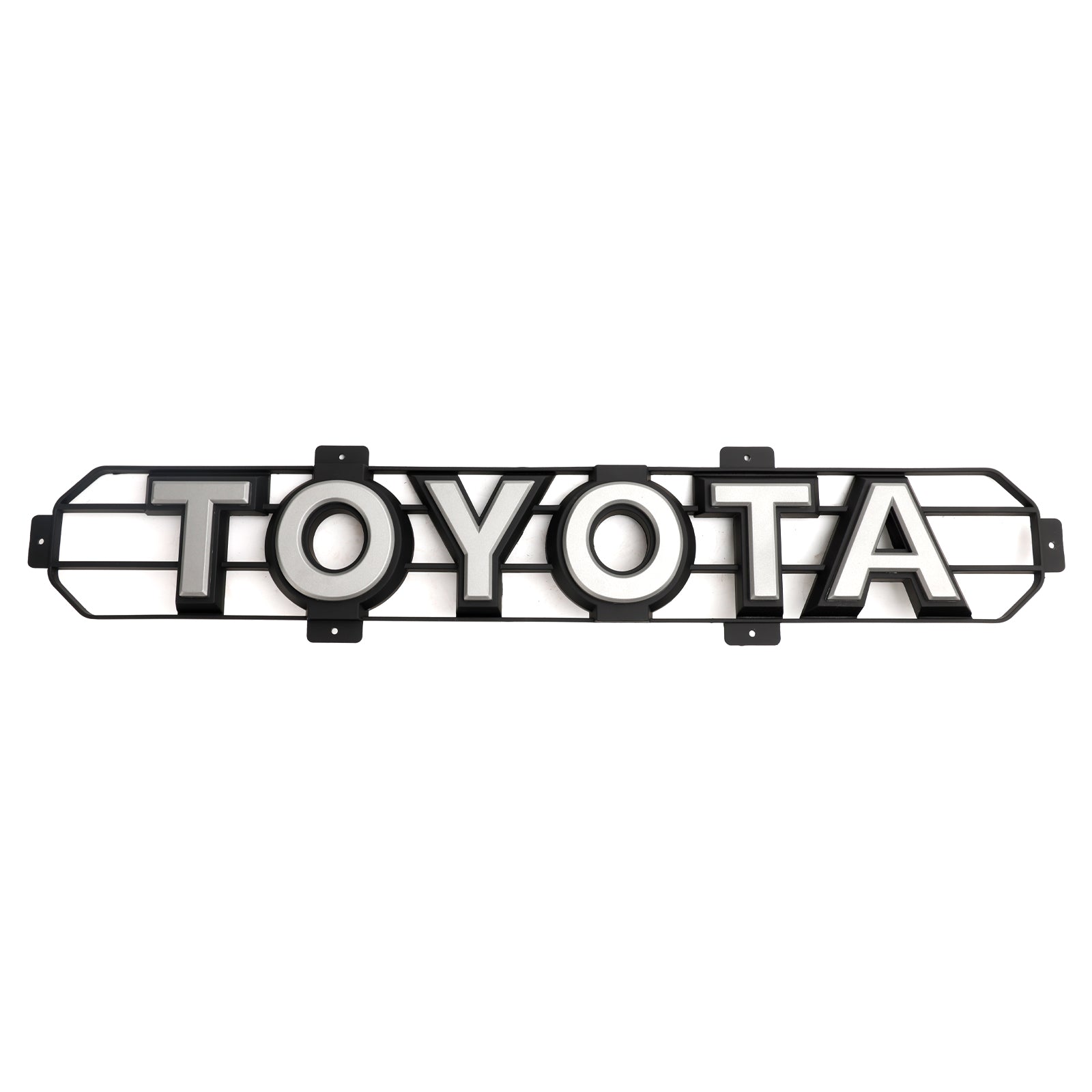 2022-2024 Toyota Sequoia Front Bumper Grill TRD PRO Style Black Grille