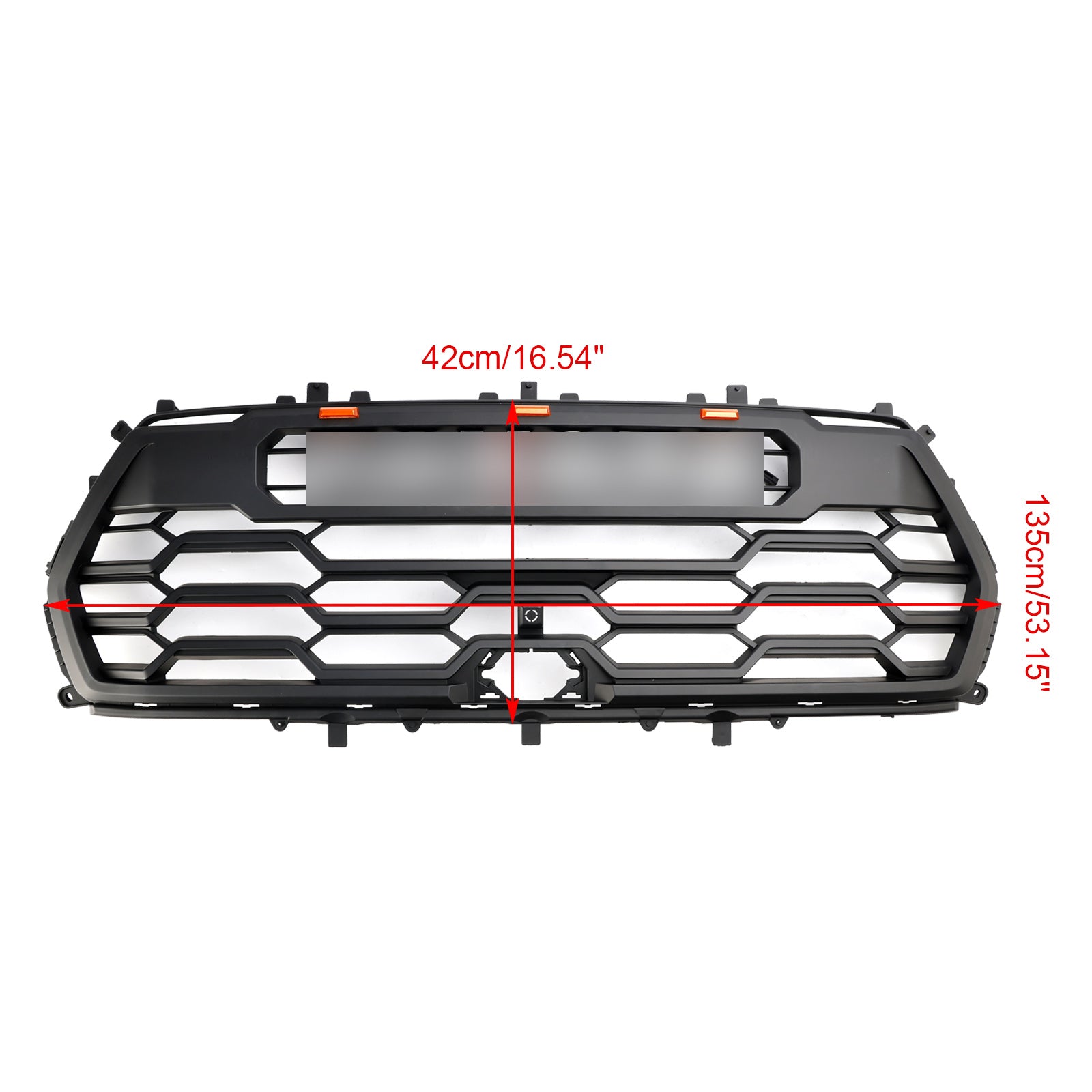 2022-2024 Toyota Sequoia Burumper Grill TRD Pro Style Black Grille