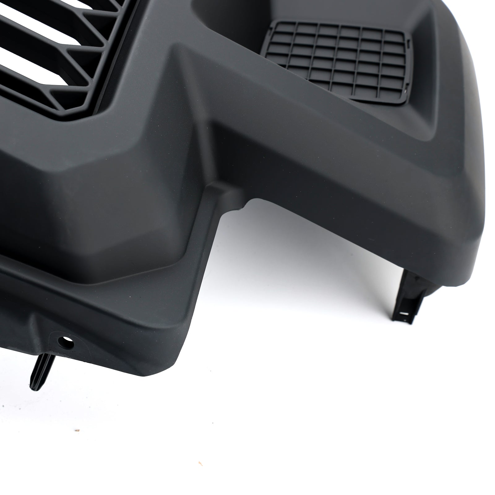 Parrilla delantera estilo Raptor para Ford F250 F350 F450 F550 Super Duty 2021-2022, color negro y con LED