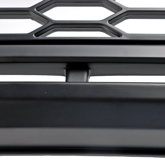 2021-2022 Ford F250 F350 F450 F550 Super Duty Raptor Style Front Bumper Grill Black Grille W/LED
