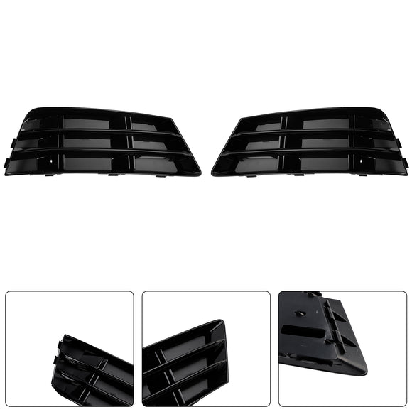 Audi A4 B9 2016-2018 Parrilla de luz antiniebla delantera estilo panal estándar Parachoques delantero Parrilla inferior negra