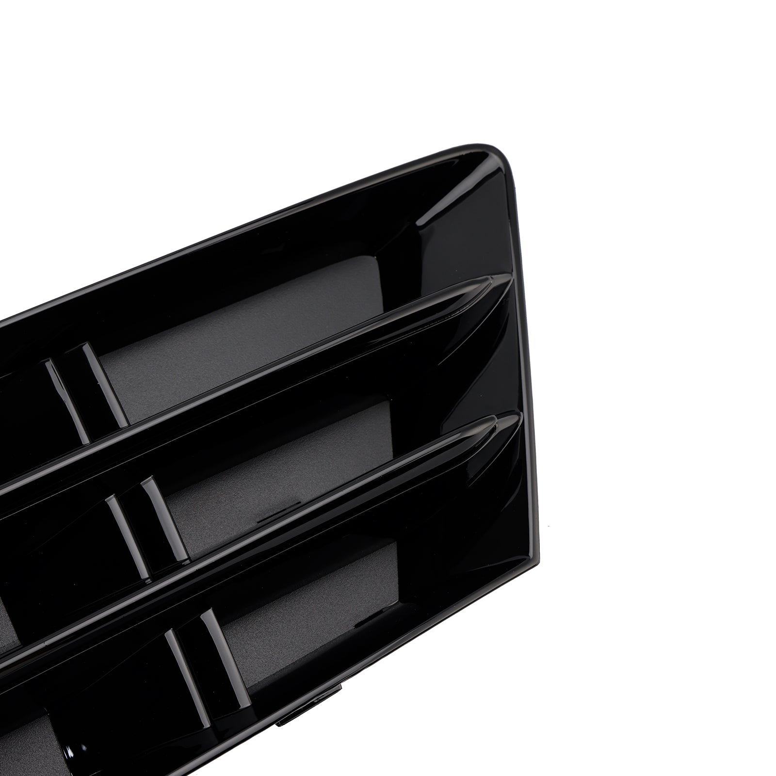 Audi A4 B9 2016–2018, Standardversion, RS4-Stil, Nebelscheinwerfergrill, untere Stoßstange, Chrom