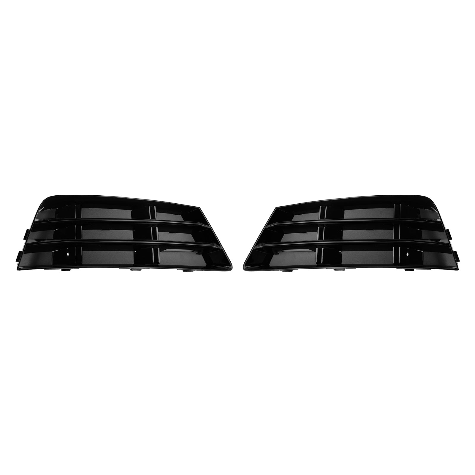 Audi A4 B9 2016–2018, Standardversion, RS4-Stil, Nebelscheinwerfergrill, untere Stoßstange, Chrom