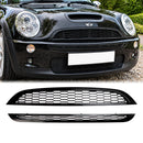 Mini 2002-2006 R53 Cooper S 2PCS Honeycomb Mesh Front Grill Grille-3